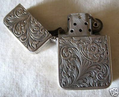 Silver Lighter, Metal Lighter, Cool Lighters, Zippo Lighter, Puff And Pass, Silver Lights, Italian Art, My Father, Vintage Pieces