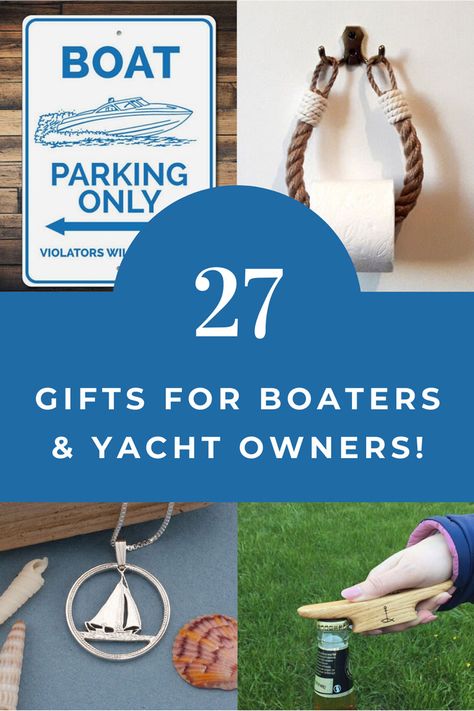 Nautical Gift Ideas, Yacht Decorating Ideas, Boat Gift Ideas, Boat Gifts, Gifts For Boat Owners, Sailing Theme, Yacht Accessories, Gifts For Boaters, Boat Theme