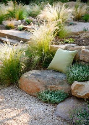 Modern Japanese Garden Landscapes, Modern Japanese Garden, Garden Ideas To Make, Japanese Garden Landscape, Australian Native Garden, Grasses Landscaping, Australian Garden, Gravel Garden, Modern Garden Design