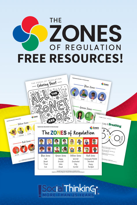 Explore free resources to supplement The Zones of Regulation Curriculum. Discover timely strategies, tools, video lessons, emotions visuals & downloadable handouts on our website! Zones Of Regulation Kindergarten Lessons, Zones Of Regulation Strategies, Zones Of Regulation Behavior Chart, Zones Of Emotional Regulation, Zones Of Regulation Printables Free Inside Out, Zones Of Regulation Lessons, Kindergarten Self Regulation Activities, Yellow Zone Of Regulation Activities, Zones Of Regulation Games