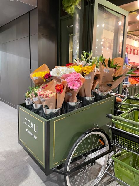 Flower cart Sydney Wooden Flower Cart, Bathroom Interior Color, Bathroom White Sink, Color For Room, Black Marble Wall, Interior Color Palette, Color Palette With Hex Codes, Boutique Patisserie, Flower Shop Display