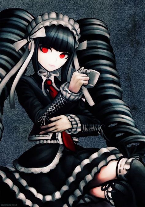 Celestia Ludenberg Celestia Ludenberg, Danganronpa V1, Danganronpa Trigger Happy Havoc, Danganronpa 1, Trigger Happy Havoc, Trigger Happy, Dangan Ronpa, Danganronpa 3, Danganronpa V3