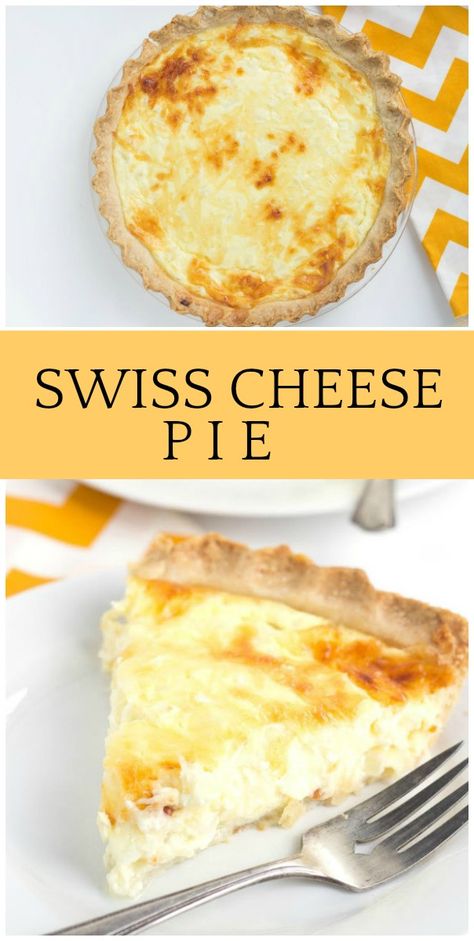 Swiss Cheese Quiche, Swiss Cheese Recipes, Cheese Pie Recipe, Tomato Pie Recipe, Delicious Quiche, Swiss Recipes, Cheese Pie, Meatless Main Dishes, Tomato Pie