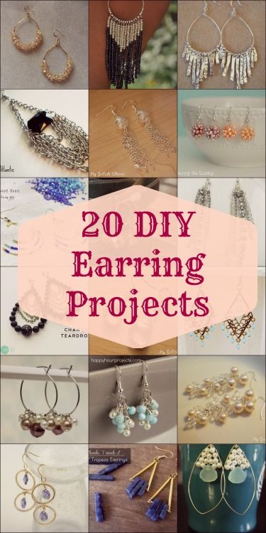 BestForBlogger Anting Manik, Diy Jewelry Making Tutorials, Diy Jewelry To Sell, Diy Earring, Jewerly Making, Make Your Own Jewelry, Earring Tutorial, Homemade Jewelry, Jewelry Making Tutorials