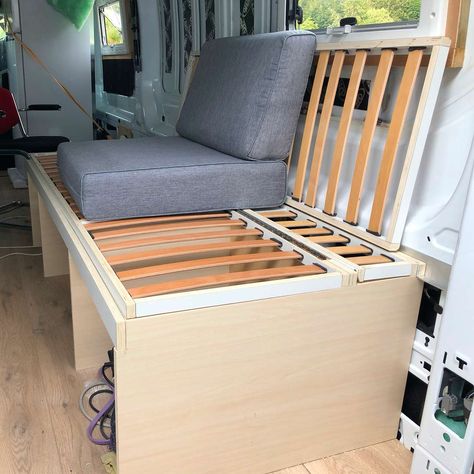 Bed frame bench