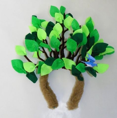 Tree Headpiece, Tree Fancy Dress, Tree Halloween Costume, Jungle Book Costumes, Tree Costume, Book Costumes, Halloween Infantil, New Halloween Costumes, Flower Costume