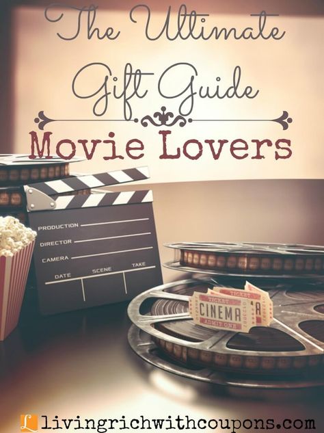 visit livingrichwithcoupons.com for the latest and most unique gift ideas Movie Lovers. This year's best Gift Guide for Movie Lovers Clever Gift Ideas, Living Rich, Movie Lover Gift, Diy Stocking Stuffers, Diy Stockings, Clever Gift, Film Lovers, Ultimate Gift Guide, Homemade Holiday