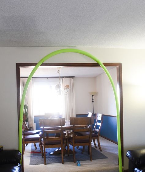 Dollar Tree Balloon Arch, Tree Balloon Arch, Balloon Arch Tape, Tree Balloon, Balloon Arch Diy, Party Balloons Diy, How To Make Balloon, Bar A Bonbon, Balloon Garland Diy