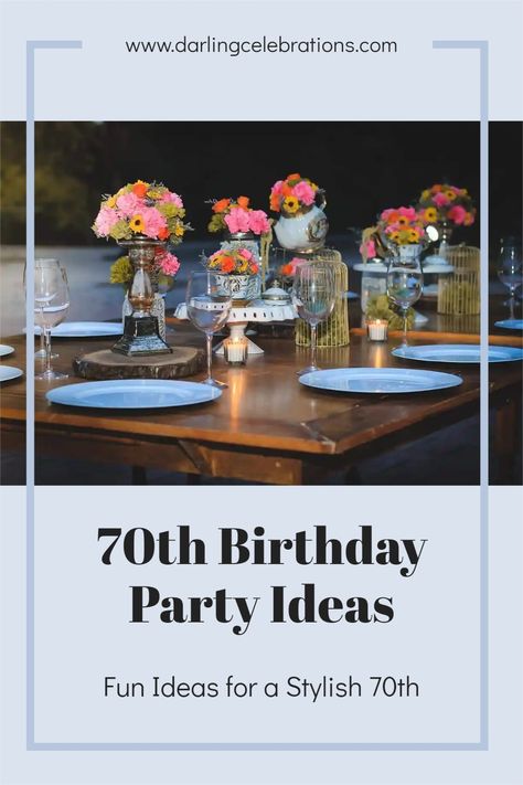 Surprise 70th Birthday Party Ideas, Mother 70th Birthday Party Ideas, How To Decorate For A 70th Birthday Party, Party Themes For 70th Birthday, Idea For 70th Birthday Party, 70th Birthday Bbq Party, 7oth Birthday Party Ideas, 70ty Birthday Party Ideas, 71st Birthday Party Ideas