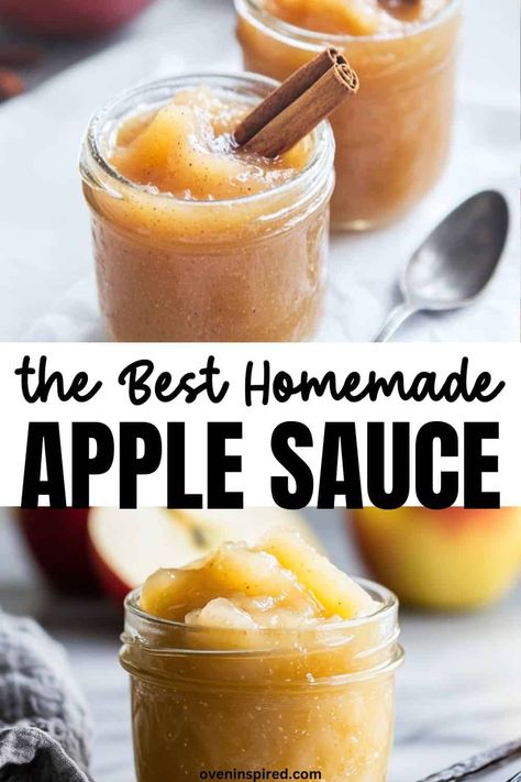 Want the best homemade applesauce recipe ever? Check out these 29 sensational and absolutely best-tasting applesauce recipes to try. Easy Applesauce Recipe, Cinnamon Apple Sauce Canning Recipes, Unsweetened Apple Sauce Recipes, Recipes For Fresh Picked Apples, Canned Apple Sauce Homemade Applesauce, Best Homemade Applesauce Recipe, Fresh Apple Sauce Homemade Applesauce, Pioneer Woman Applesauce, Homade Applesauce Apple Sauce