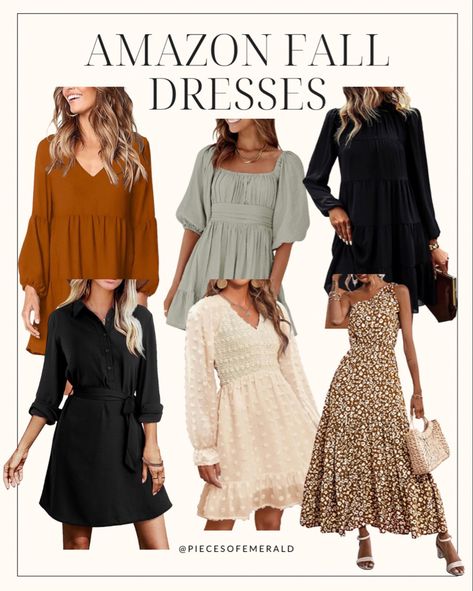 Fall dresses from amazon Fall Picture Dresses For Women, Women’s Fall Dresses, Fall Dresses Amazon, Fall Baptism Outfit Women, Fall Wedding Outfits For Women, Fall Outfits Women Dresses, Fall Bridal Shower Outfit For Guest, Fall Baby Shower Outfit For Guest, Fall Dresses To Wear To A Wedding