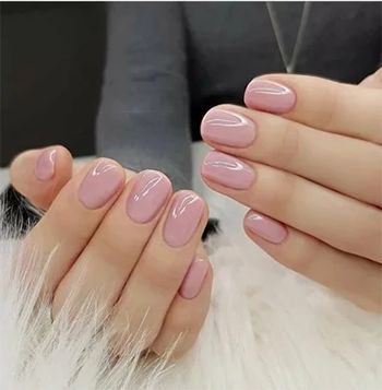 The Best Nude Nail Polish for Every Skin Tone 2020 Matte Pink Nails, Ten Nails, Cute Pink Nails, Manikur Kuku, Pink Glitter Nails, Nude Nail Polish, Her Nails, Wedding Nails Design, Super Nails