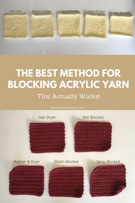 Patchwork, Blocking Acrylic Yarn, How To Block Acrylic Yarn Crochet, Blocking Acrylic Yarn Crochet, How To Block Knitting Projects, Steam Blocking Crochet, How To Block Crochet Squares, Blocking Crochet How To, How To Make A Blocking Board For Crochet