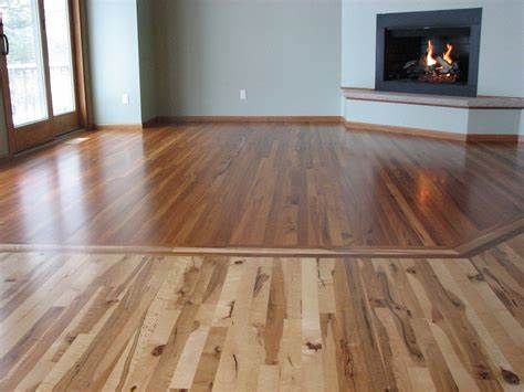 30+ Hardwood Floor Transition Between Mixed Hardwood Floors, Modern Wood Floors, Wood Flooring Options, Types Of Hardwood Floors, Wood Floor Colors, Transitional Flooring, Transition Flooring, Types Of Wood Flooring, Hardwood Floor Colors