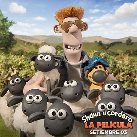 “Toda la granja se prepara, mañana #ShaunElCordero llega a los cines.” Valentines Movies, Popcorn Movie, Clay Animation, Timmy Time, Salty Popcorn, Aardman Animations, Shaun The Sheep, Christopher Robin, 2015 Movies