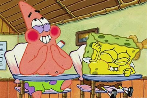 "Hahahhahhahahahahhahahahhahahhahahahhahahahahahahhahahaha" —me Patrick Spongebob, Wallpaper Spongebob, Meme Spongebob, Spongebob And Patrick, Spongebob Birthday, Spongebob Patrick, Spongebob Wallpaper, Spongebob Memes, 25th Birthday