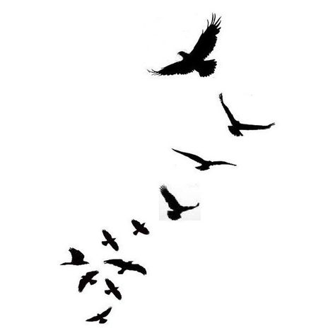 Bird Silhouette Tattoos, Bird Tattoo Men, Feather With Birds Tattoo, Silhouette Tattoo, Vogel Tattoo, Cage Tattoos, Bird Tattoo Wrist, Flying Bird Tattoo, Tattoo Bird