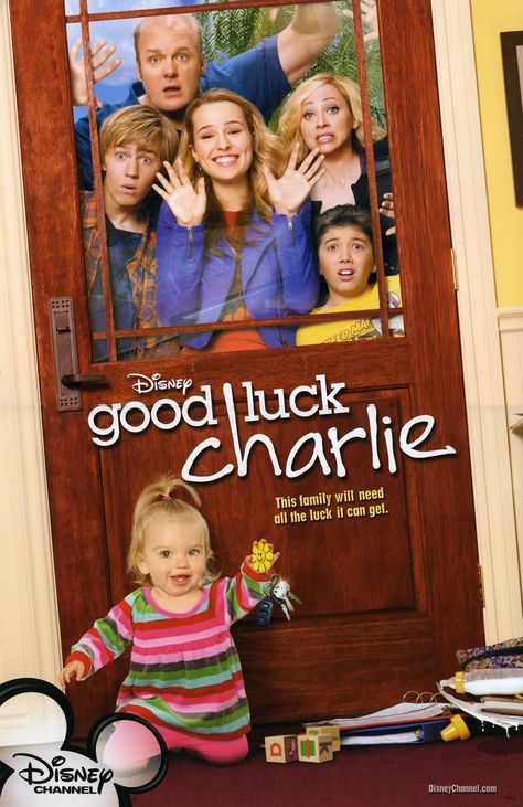 Good Luck Charlie  We LOVE this show!!!!!!!!!!!!!!!!!!!!!!!!!!!!!!!!!!!!!!!!!!!!!!!!!!!!!!!!!!!!!!!!!!!!!!!!!!!!!!!!!!!!!!!!!!!!!!!!!!!! Luke Benward, Disney Channel Movies, Old Disney Channel, Bridgit Mendler, Bon Film, Good Luck Charlie, Disney Channel Shows, Childhood Tv Shows, Disney Channel Stars