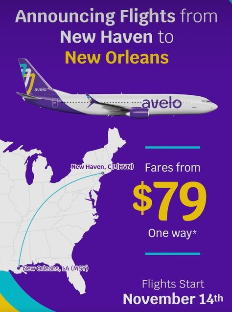 Avelo 2024 Firefly Airlines, Avelo Airlines, Flying Frontier Airlines Tips, Aeroflot Airlines, United Airlines Flight 175, New Haven, Airlines, New Orleans