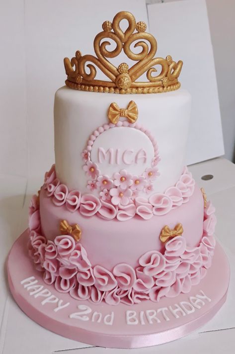 Princess Birthday Cake, Kids Cakes, Princess Cake, Girl Cakes, Fondant Cake, Fondant Cakes, Princess Birthday, Kids Cake, Fondant