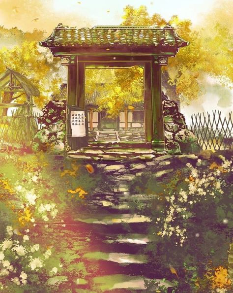 Ghost City, Heaven Official's Blessing, Chinese Aesthetic, Bg Design, Heaven's Official Blessing, Fantasy Landscape, Scenery Wallpaper, Anime Scenery, Chinese Art