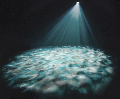 Water Projection, Lighting Design Theatre, Bühnen Design, Stage Lighting Design, Theatre Inspiration, Theatre Lighting, Ocean Floor, Water Effect, Lighting Concepts