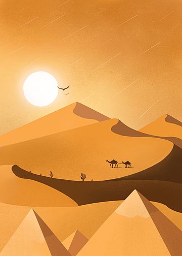 Desert Background,Virtual background,geometric,abstract,sunrise,camel,pyramid,landscape,Orange background,desert background,virtual background Sahara Desert Drawing, Desert Elements, Desert Abstract, Desert Drawing, Abstract Sunrise, Desert Background, Geometric Landscape, Creative School Project Ideas, Virtual Background