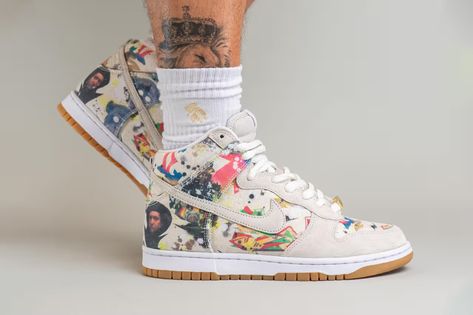 Nike Sb High, Supreme X Nike, Supreme Nike, Nike Sb Dunk High, Sb Dunk High, Street Style Outfits Men, Jean Michel Basquiat, Nike Sb Dunks Low, Dunk High