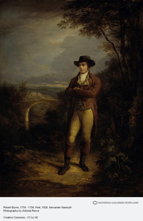 Robert Burns, 1759 - 1796. Poet | National Galleries of Scotland Tam O' Shanter, Burns Night, Auld Lang Syne, Robert Burns, Wooden Canvas, Colour Match, Colour Matching, Writers And Poets, Art Uk