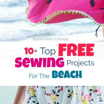 Beach Coverup Pattern, Free Sewing Projects, Summer Sewing Patterns, Beginner Sewing Projects, Things To Sew, Summer Sewing Projects, Beach Coverups, Start Sewing, Sewing Projects Free