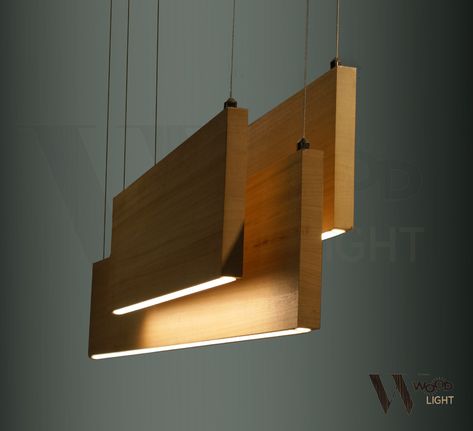 Wood Lighting Design, Suspension Chandelier, Wooden Lights, Spec House, Wayfinding Signage Design, Modern Lights, Iron Pendant Light, Wooden Pendant Lighting, Interior Minimalista