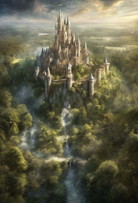 Realm of Enchantment Check more at https://paintlyx.com/realm-of-enchantment/ Enchanted Castle Aesthetic, Realm Aesthetic, The Land Of Stories, Enchanted Castle, Castle Aesthetic, Random Aesthetics, Enchanted, Vision Board, Castle