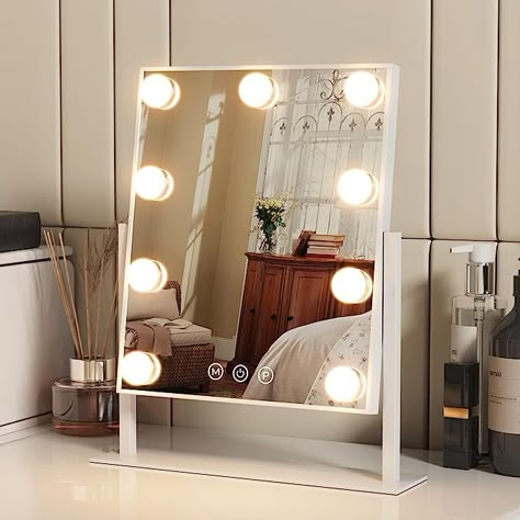 Small Vanity Mirror, Hollywood Makeup Mirror, Hollywood Vanity Mirror, Lighted Vanity, Hollywood Lights, Vanity Mirror With Lights, Hollywood Mirror, Desk Mirror, Lighted Vanity Mirror