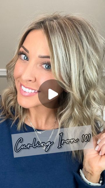 Ashley Erickson on Instagram: "Did you know 👀 Curling iron edition….should we make this a series?! What tool do you want to see next 🤔 Volume on for instructions 🔉  . . #themoreyouknow #hair101 #curlingiron101 #curlingiron #curlingtechniques #easytutorial #hairtutorial #hairreel #reelhair #easyhairvideo #easyhairtutorial #curlingtutorial #beachywaves #howtocurlhair #easyhaircurls #thinhair #finehair #haircut #haircolor #hairgoals #hairlove #hairoftheday #haireducation #hairinspo #hairtutorial #hairvideo #hairvideos #hairoftheday #hairprep #haircurls #curlinghair #howtocurl #howtocurlhair #haircurls" Medium Length Hair Styles Curling Iron, Curling Styles For Medium Hair, How To Curl Your Hair Loose Waves, Soft Curls With Curling Iron, Spiral Curls With Curling Iron, Curling Layered Hair Tutorial, Curling Hairstyles For Medium Hair, Shoulder Length Curls Hairstyles, Ways To Style Shoulder Length Hair Easy