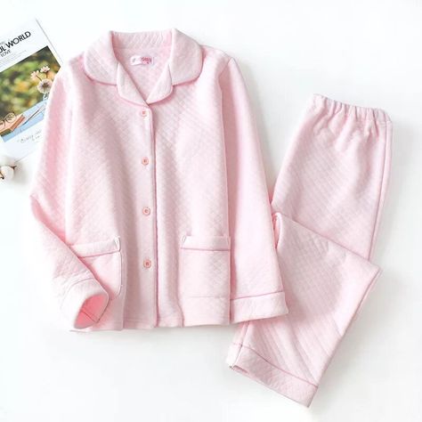 Kawaii Pajamas, Lounging Outfit, Winter Pajamas, Night Suit, Cotton Pyjamas, Pyjama Set, Long Sleeve Pyjamas, Bahrain, Pajamas Women