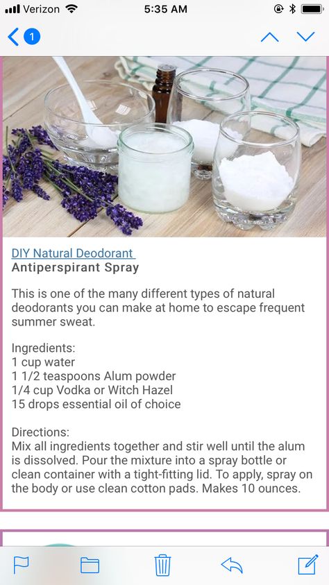 Alum Powder Uses, Alum Deodorant, Alum Powder, Diy Natural Deodorant, Natural Baking, Spray Deodorant, Deodorant Recipes, Diy Deodorant, Palette Design