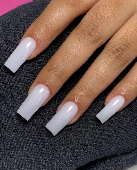 Shimmery Nails, Extension Nails, Nails Colorful, Long Square Nails, Nail Quotes, Tapered Square Nails, Nails Sparkle, Milky Nails, Nagellack Trends