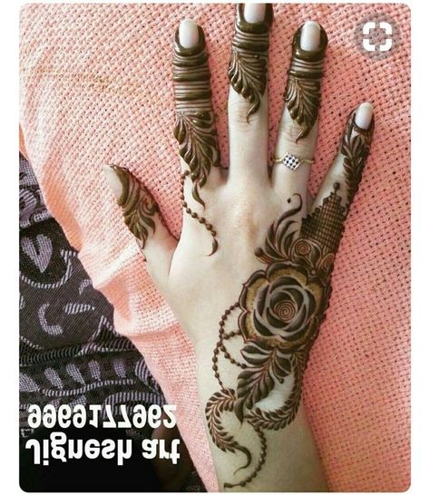 Basic Henna, Designer Mehandi, Khafif Mehndi Design, Tato Henna, Floral Henna Designs, Mehndi Designs 2018, Henna Art Designs, Rose Mehndi Designs, Mehndi Design Pictures