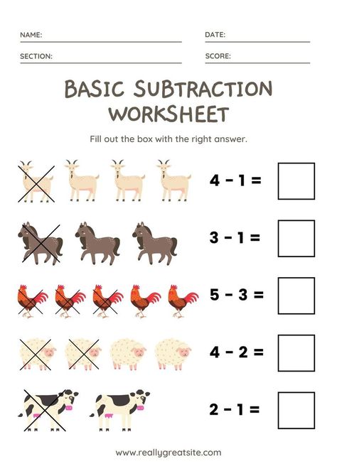 worksheet, worksheets, quiz, assignment, assignments Basic Subtraction Worksheets, 1st Grade Writing Worksheets, Basic Math Worksheets, Math Division Worksheets, Basic Subtraction, Math Subtraction, 3rd Grade Math Worksheets, 1st Grade Writing, Kids Worksheets Printables