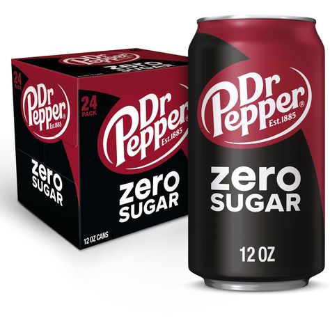 Dr Pepper Cream Soda, Zero Calorie Drinks, Diet Dr Pepper, Coca Cola Zero, Dr Pepper Can, Lime Soda, Salty Snacks, Cream Soda, Dr Pepper