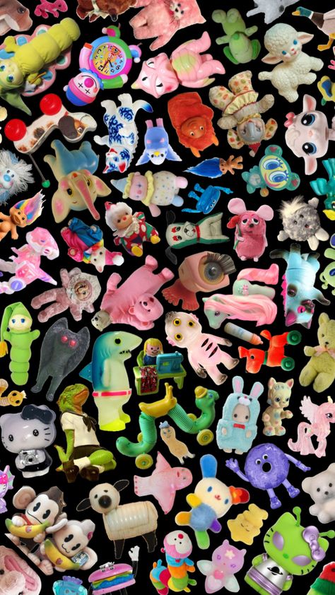 #ispy #toys #vintage #vintagetoys Scrapbook Printing, Collage Board, Pop Art Wallpaper, Little Doodles, Cute Doodles, Wallpaper Iphone Cute, Sticker Art, Cool Wallpaper, Art Sketchbook