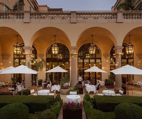 The Maybourne Beverly Hills: 5-Star Luxury Hotel in Los Angeles Beverly Hills Restaurants, Beverly Hills Wedding, Beverly Hills Los Angeles, Terrace Restaurant, Hills Wedding, Los Angeles Restaurants, Luxury Restaurant, Beverly Hills Hotel, Relaxation Room