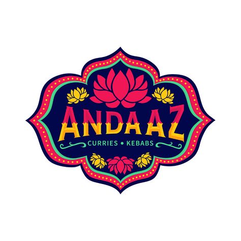 Indian Label Design, Desi Logo Design, Indian Food Logo Design Ideas, Indian Truck Art Design, Indian Typography Design, Mnemonics Design, Indian Food Logo Design, Indian Branding Design, Indian Brand Logo