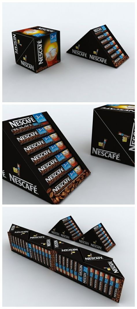 Nescafe Packaging, Bake Ideas, Work Project, Point Of Purchase, Graphic Design Packaging, Packing Design, Beverage Packaging, Coffee Company, Package Design