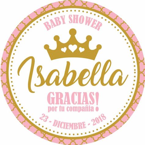 Pin para baby shower temática princesa. #babyshowerIsabella Distintivos Baby Shower, Imprimibles Baby Shower, Baby Prince, Unisex Baby Shower, Baby Shower Invitaciones, Baby Shawer, Baby Shower Stickers, Fiesta Baby Shower, Bebe Baby