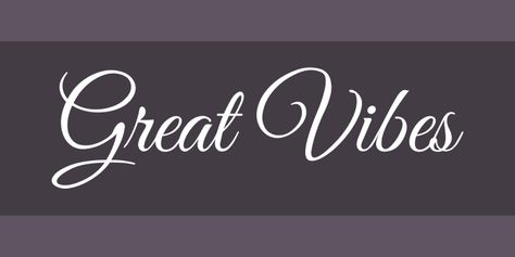 Great Vibes Font, Innocent Archetype, Best Calligraphy Fonts, Best Free Script Fonts, Top Free Fonts, Fancy Lettering, Popular Free Fonts, Free Monogram Fonts, Free Fonts For Cricut