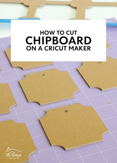 Chipboard Projects, Chipboard Crafts, Make Labels, Cricut Blades, How To Use Cricut, Idee Cricut, Maker Project, How To Make Labels, Cricut Craft Room