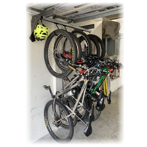 About the ultimate Unistrut sliding hook bike storage rack - Shop Gear-blocks Bike Storage Rack, Bike Storage, Bike Rack, Storage Rack, Bicycle, Bike