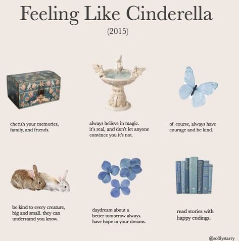 How To Feel Like Cinderella, Cinderella Mood Board, Aesthetic Cinderella, Feel Like Cinderella, Fashion Quotes Style, Cinderella Aesthetic, Angelcore Aesthetic, Aesthetic Tips, Cinderella 2015