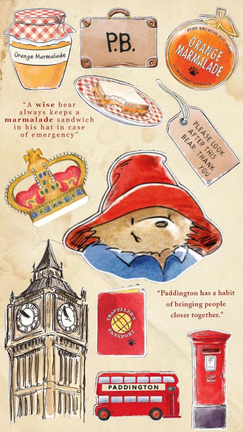 #paddington #joemalone #london Paddington Bear Books, Paddington Bear Party, Oso Paddington, Christian Iphone Wallpaper, Scrapbook Images, Fairy Wallpaper, Dorm Posters, Pretty Notes, Bear Party